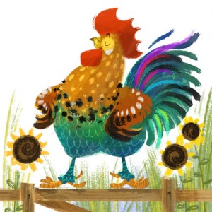 AR ACH0017 Animals cockerels