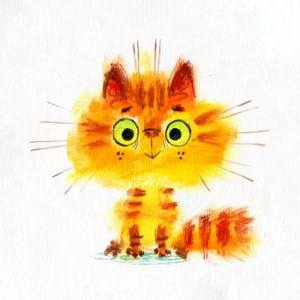 AR ACH0184 Yellow cat