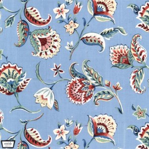 SCD0070 KASHMIR GARDEN  WEDGEWOOD ARABESQUE BLUE