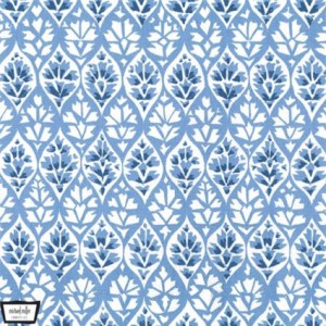 SCD0062 KASHMIR GARDEN  WEDGEWOOD LATTICE