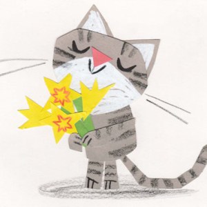 AR EMX0053Daffodil Cat PBN