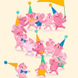 AR EMX0091 Party Piggies