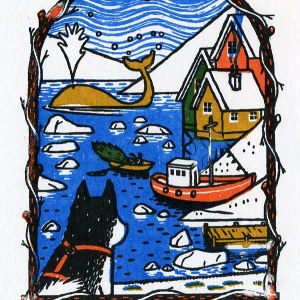 AR FCA0046 gocco xmas card