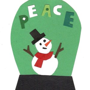 Mique Moriuchi AR MIQ0212 snowmansnowglobe