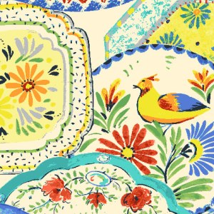 SCD0055 heirloom, bright colour. Table TalkTIF