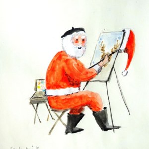 SCD0261 santa paints