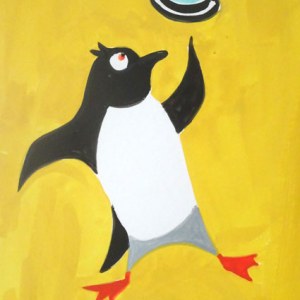 SCD0198 penguin and hat