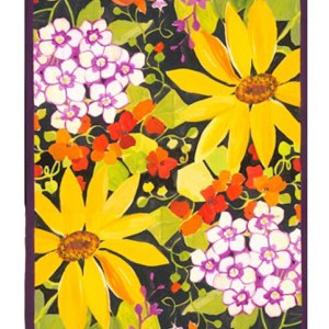 Sarah Campbell SCD0185 sunflower scarf full length