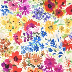 Sarah Campbell SCD0399 scattered flowers