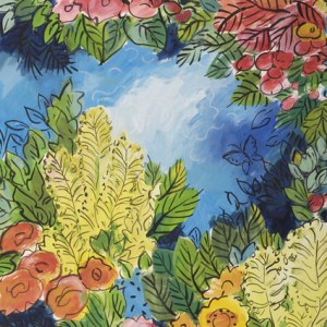 SCD0175 tropical flowers72