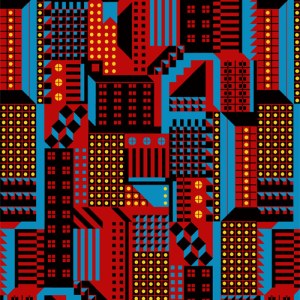 CIB0008 B CityscapeRed PD Y