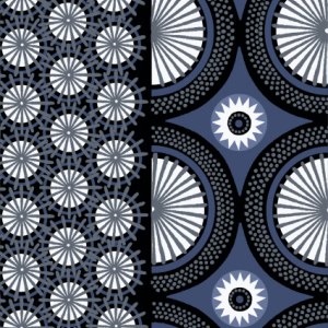 CIB0323 Parasol   black white grey