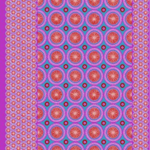 CIB0323 Parasol   pink   turquoise red  LR