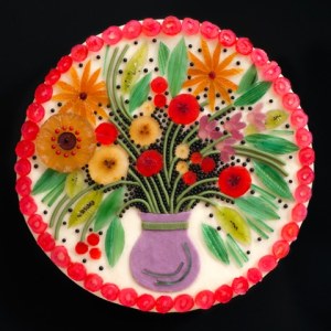 CIB0175   Bloomsbury Bouquet Cake   PZWWX