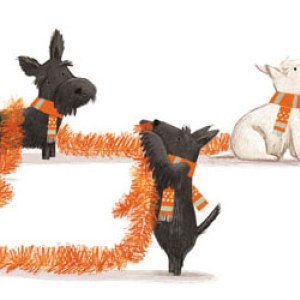 AR KRL0166 Terriers tinsel