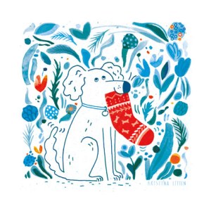 Kristyna LittenAR KRL0196 Card dog