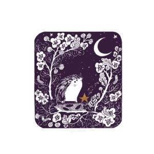 Kristyna LittenAR KRL0202 Hedgehog fallen star copy