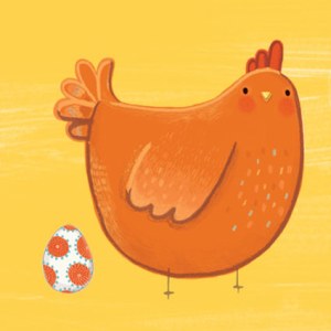 AR KRL0160 EASTER CHICKEN