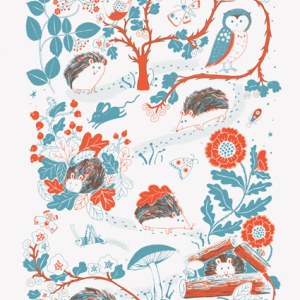 Kristyna Litten AR KRL0194 Brambles Rambles Hedgehog Ends