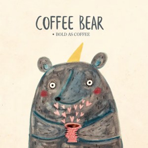 AP ALZ0036 COFFEE BEAR