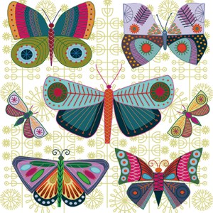 NAN0149 B BUTTERFLIES BRIGHTER FR