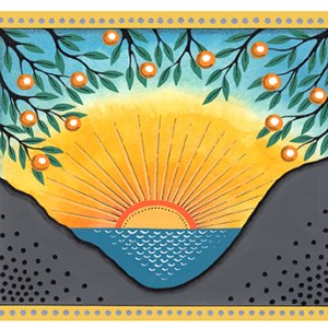 CIB0217 Orange-Sunset