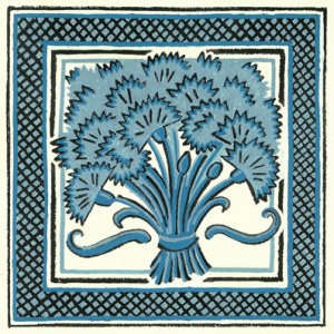 CIB0300 Blue Carnations