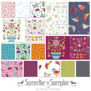 Summer Sampler square collection collage sm
