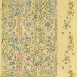 Jessie M King Fabric design E.2005.1.60 02