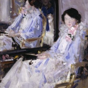 GLM2798 Girl in Blue