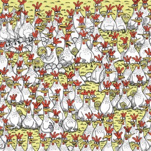 Aleksei Bitskoff AR ALB0117 Search and Find Alien chicken and chick