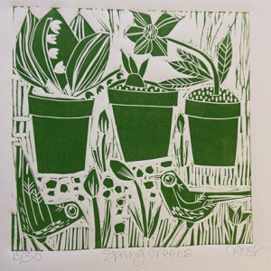 Claire West CWE0267 Spring Greens