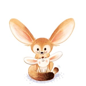 Kristyna Litten AR KRL0223 snuggle Fennec sample