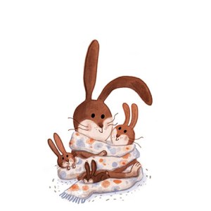 Kristyna Litten AR KRL0224 snuggle Rabbits sample copy
