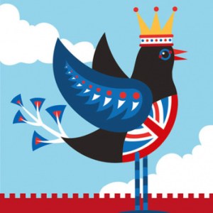 Patternistas SZC0103 unionjackblackbird