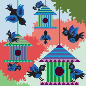 Patternistas SZC0116 bird houses
