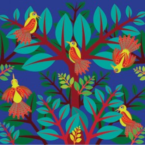 Patternistas SZC0117 birds in trees