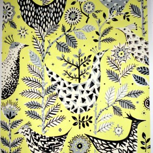 Sarah Campbell SCD0668 yellow bird