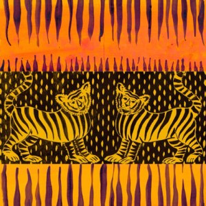 Sarah Campbell SCD0669 Tiger Stripes
