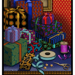 Cressida Bell CIB0364 Ribbons & Bows