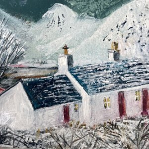 Jane Askey ASK0992 WinterLandscapeScottishLandscape