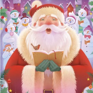 Richard Johnson AR RJN0003 Santa singing