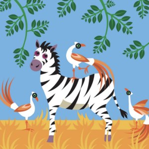 Patternistas SZC0121 Zebra