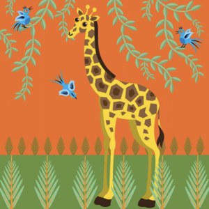 Patternistas SZC0122 Giraffe