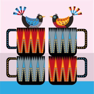 Patternistas SZC0130 4 mugs