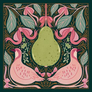 AR NSM0023 Symmetrical pear colour-Natalie Smillie