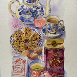 AR DLE0006 teatime- Diana Leadbetter