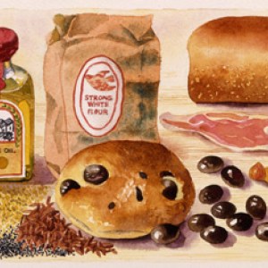 AR DLE0051Olive Bread- Diana Leadbetter