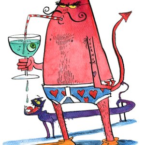 AR STM0041 DEVIL COCKTAIL-Steve May