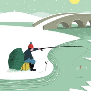 AR FCA0069 CHRISTMAS FISHING- Frances Castle